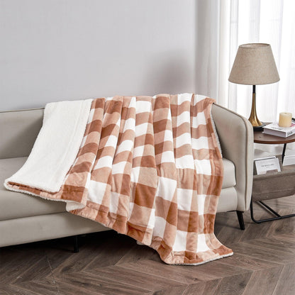 Kinsley Collection Velvet Plush Sherpa Luxury Bed Blanket and Throw – view 121