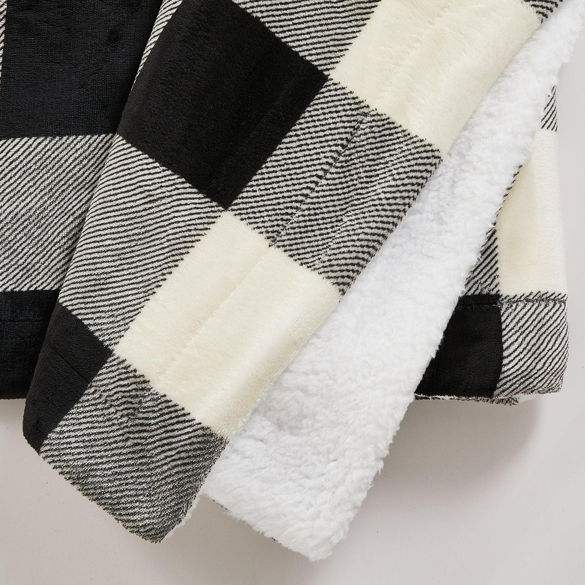 Kinsley Collection Velvet Plush Sherpa Luxury Bed Blanket and Throw – view 142