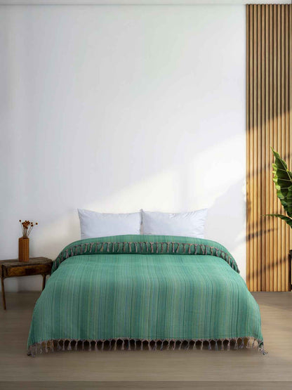 Ala Handwoven Turkish Cotton King Size Blanket – view 10