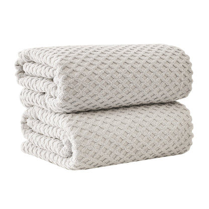 Cotton Diamond Waffle Weave Bath Towel Set – Grayson Collection – view 137
