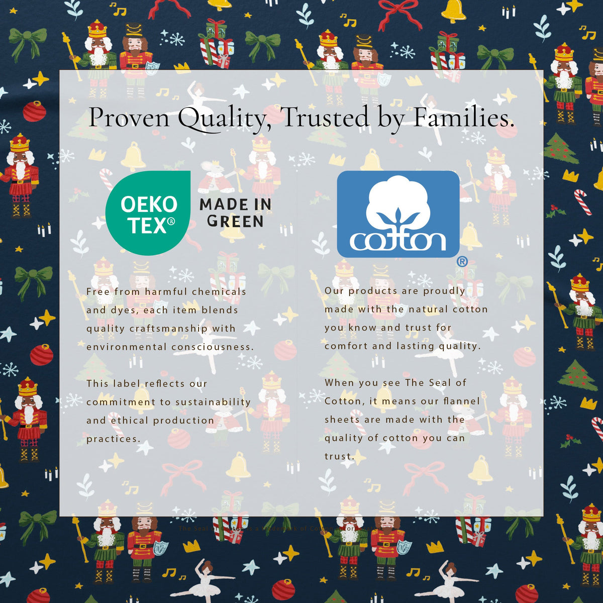 Turkish Cotton Christmas Flannel Sheets – Whittaker Holiday Prints – view 61