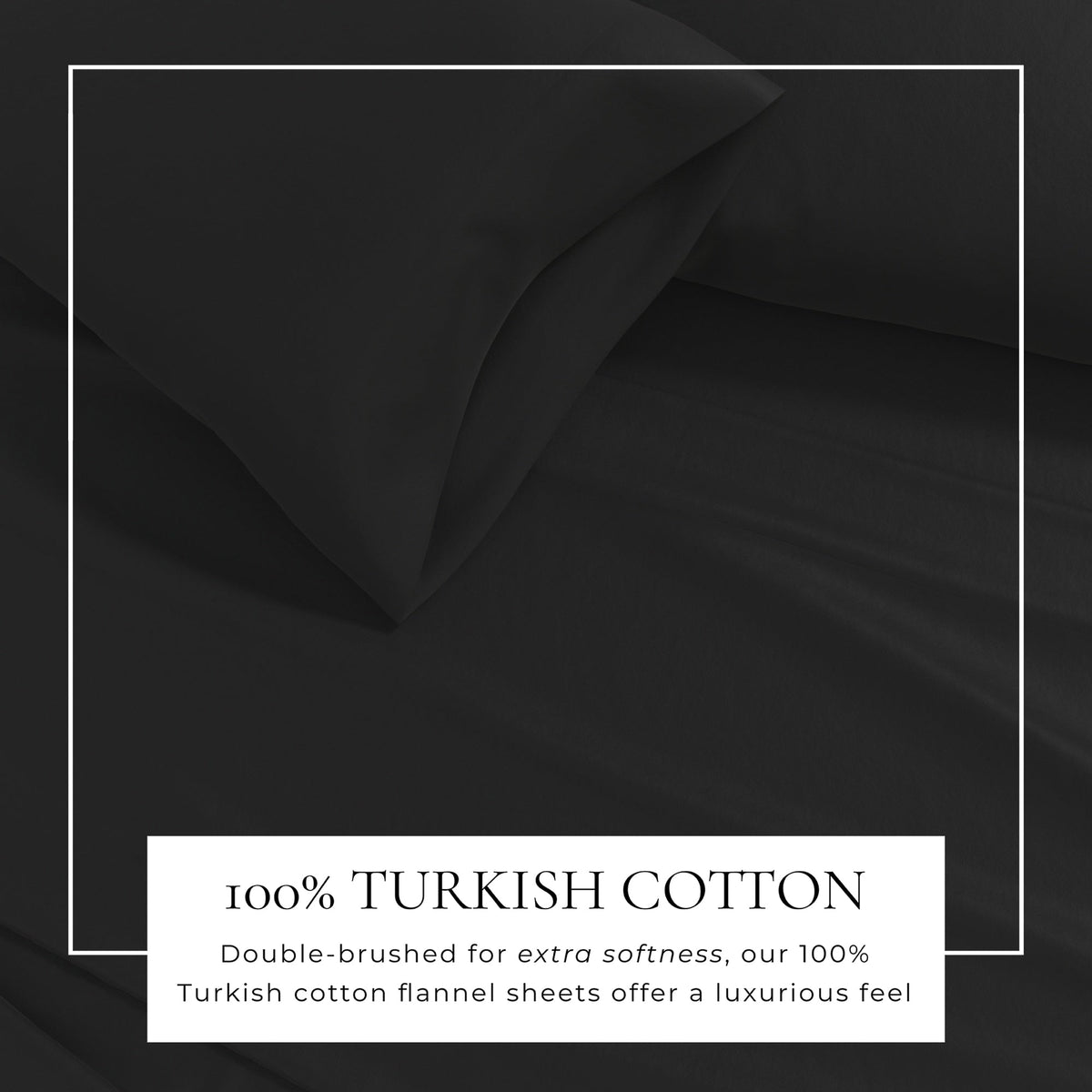 Solid Cotton Flannel Sheet Set – Nordic Collection – view 32