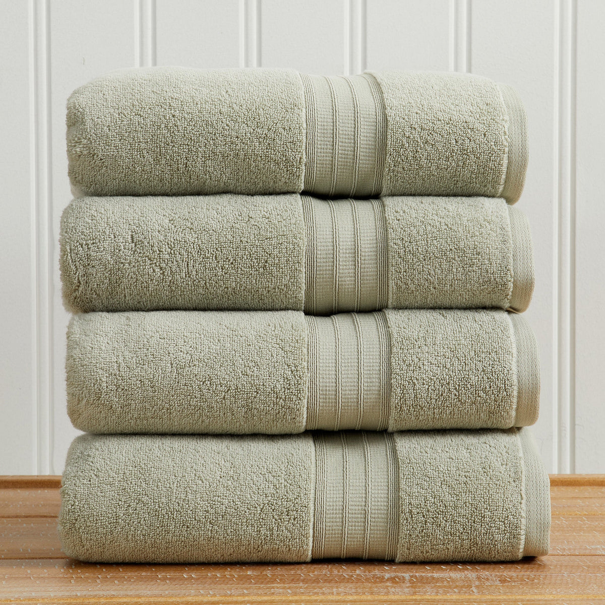 100% Cotton Premium Zero-Twist Bath Towel Set – Chiara Collection – view 50