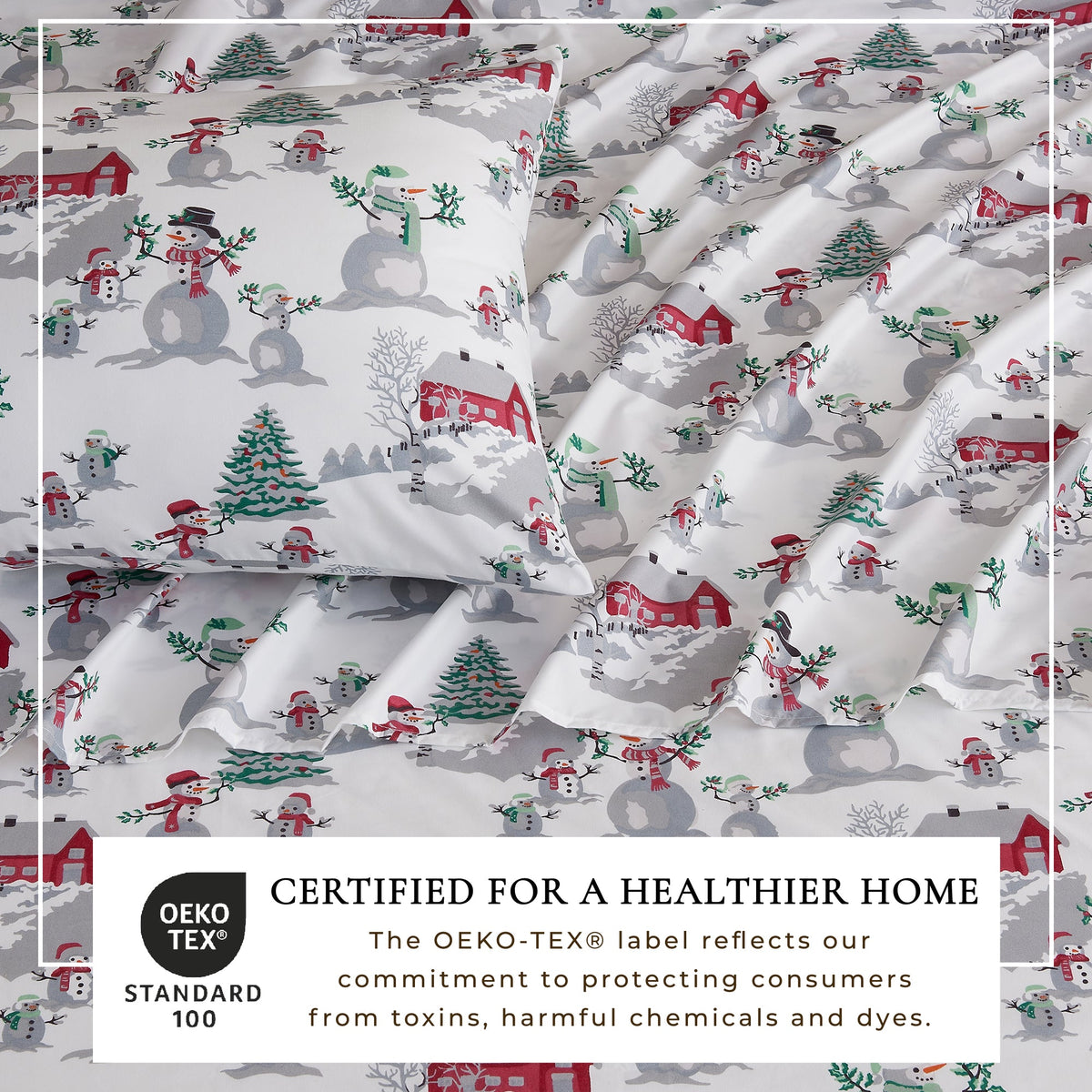 Lodge Print Microfiber Sheet Set – Mountain Ridge Collection – view 50