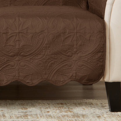 Medallion Stitch Furniture Protector – Elenor Collection Sofa Cover – view 120