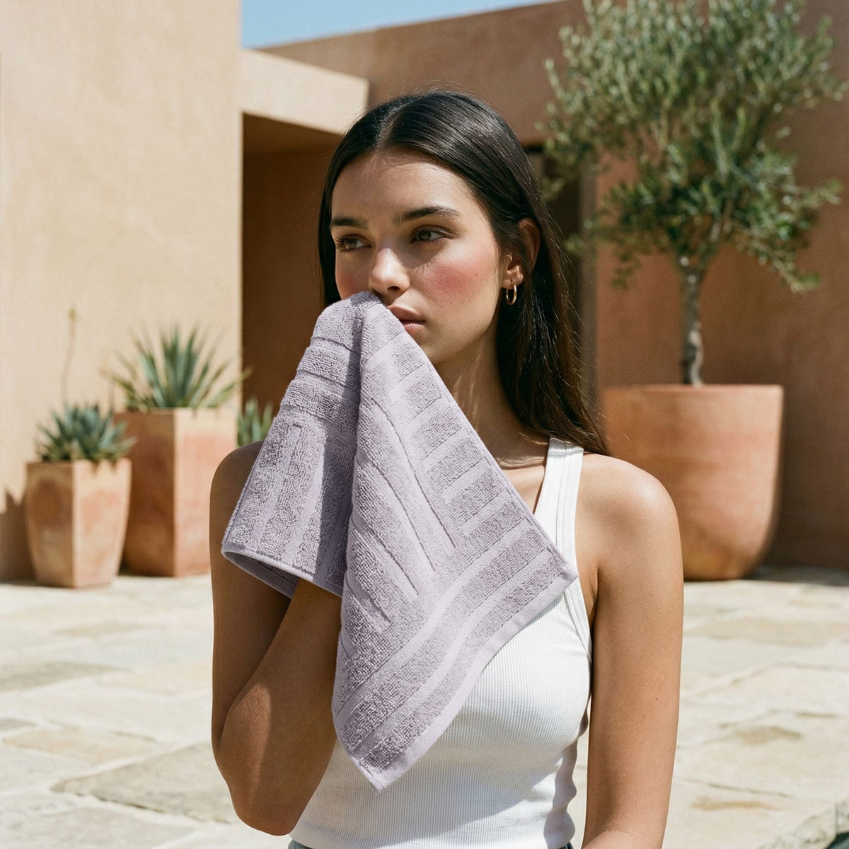 Capri Australian Cotton Bath Towels, 600 GSM Plush Towels and Sets – view 65