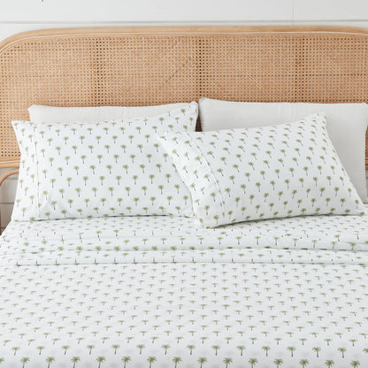 Coastal Printed Microfiber Sheet Set – Newport Collection – view 22