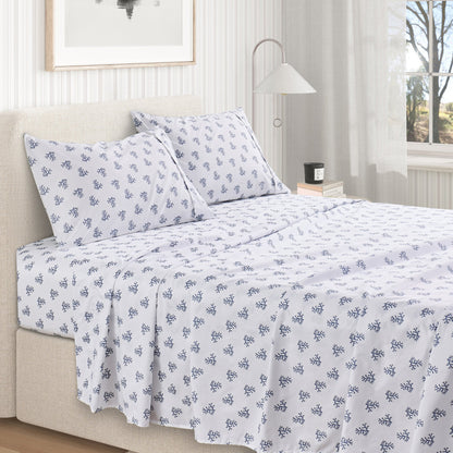 Coastal Printed Microfiber Sheet Set – Newport Collection – view 53