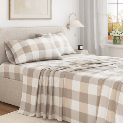 Turkish Cotton Flannel Sheet Set – Belle Collection – view 5
