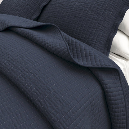 Solid Channel Stitch Quilt Set – Alicia Collection – view 36
