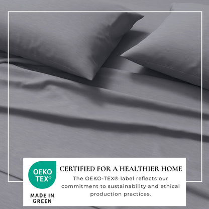 Heathered Jersey Knit Sheet Set – Carmen Collection – view 102