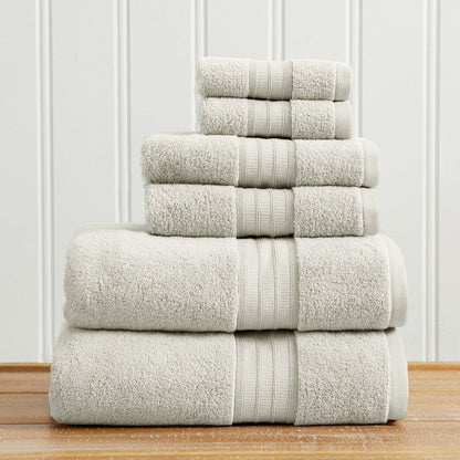 100% Cotton Premium Zero-Twist Bath Towel Set – Chiara Collection – view 29