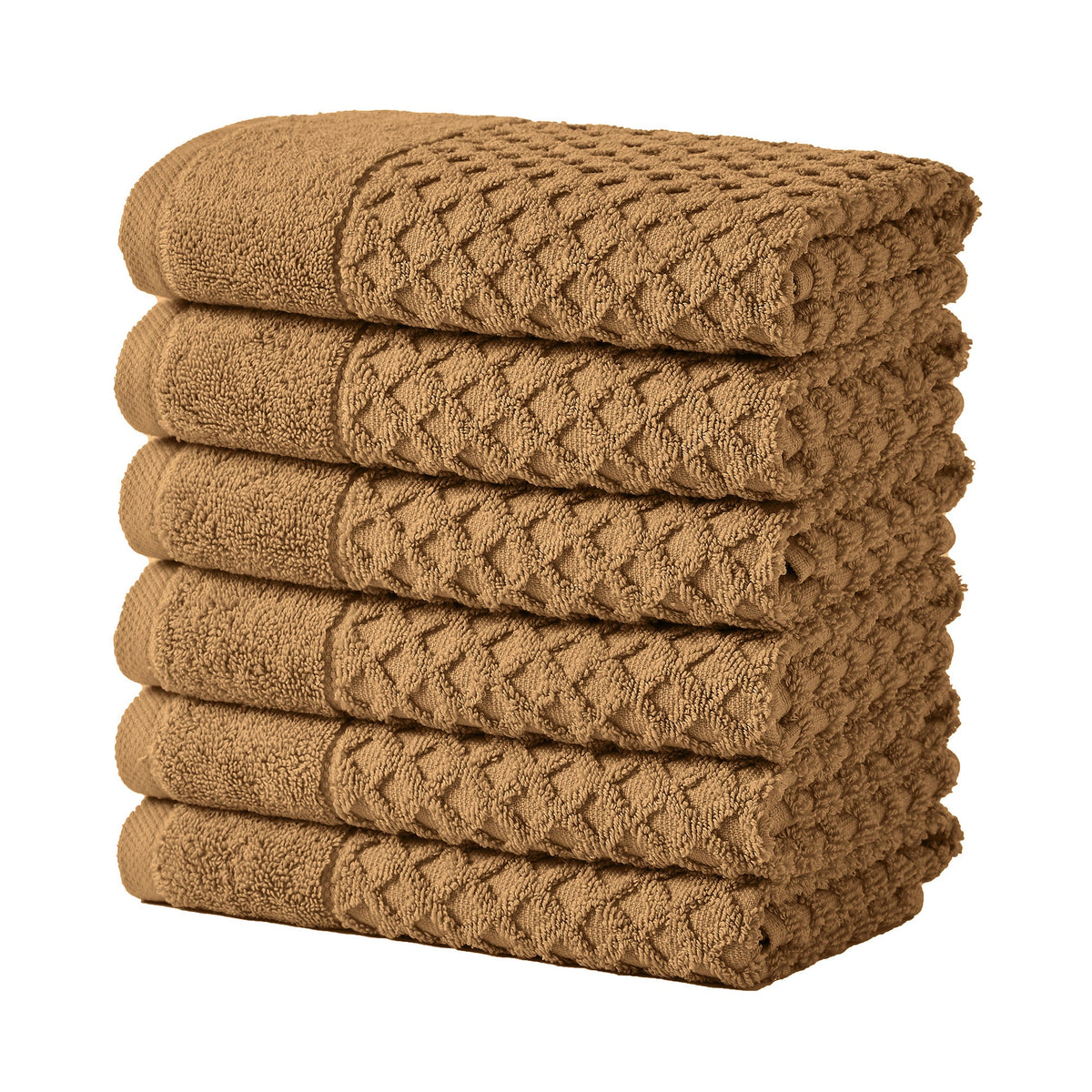 Cotton Diamond Waffle Weave Bath Towel Set – Grayson Collection – view 220