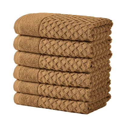 Cotton Diamond Waffle Weave Bath Towel Set – Grayson Collection – view 218