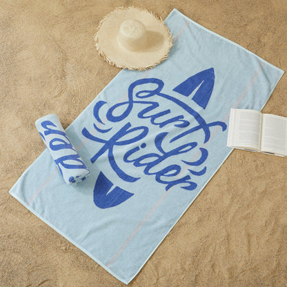 Boca Collection 2-Pack Cotton Beach Towels, 30 x 60 Inch Vibrant Prints – view 2