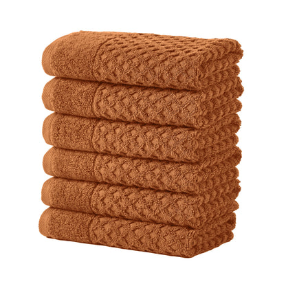 Cotton Diamond Waffle Weave Bath Towel Set – Grayson Collection – view 124
