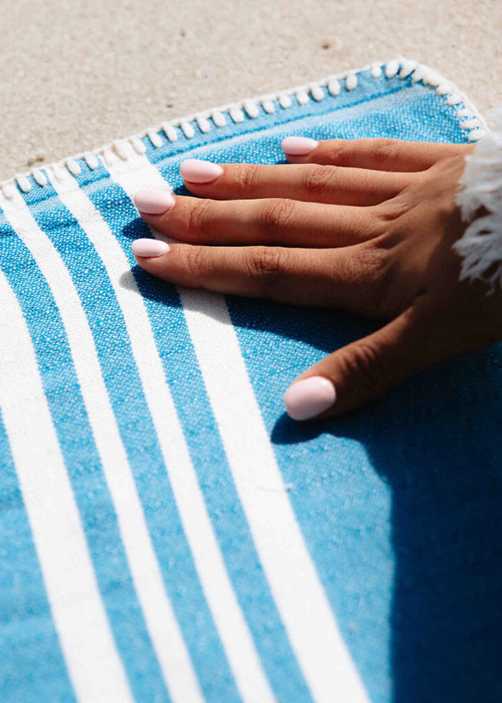 Farm House Turkish Towel Without Fringe, 39 x 70 Inch Handwoven Cotton – view 35