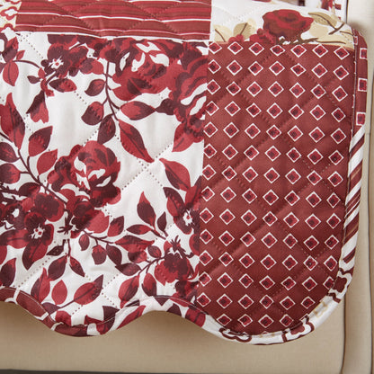 Reversible Patchwork Furniture Protector – Langdon Collection Sofa Cover – view 104