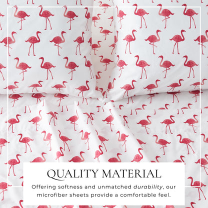 Coastal Printed Microfiber Sheet Set – Newport Collection – view 16
