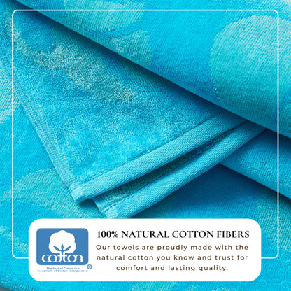 Maui Collection Cotton Velour Beach Towels, 30 x 60 Inch 2 or 4 Pack – view 158