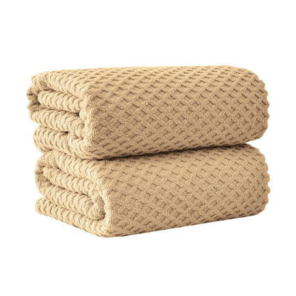 Cotton Diamond Waffle Weave Bath Towel Set – Grayson Collection – view 204