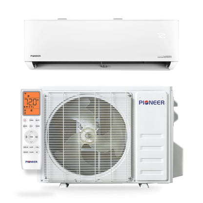 Pioneer Quantum Hyperformance 12,000 BTU 25 SEER2 230V High-Wall Ductless Energy-Star Mini-Split Air Conditioner Inverter Hyper Heat Pump Full Set – view 5