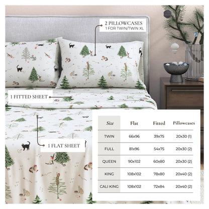 100% Turkish Cotton Flannel Sheet Set – Boulder Collection – view 21