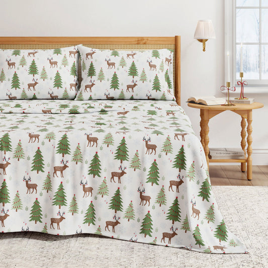 100% Cotton Flannel Sheet Sets for Winter Warmth