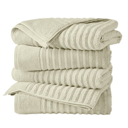 Karina Collection Luxury Combed Cotton Ribbed Bath Towel Set – view 127