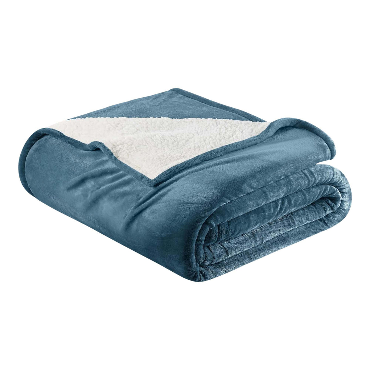 Sherpa Fleece Collection Velvet Plush Sherpa Bed Blanket, Reversible – view 50