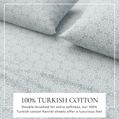 Turkish Cotton Flannel Sheet Set – Belle Collection – view 62