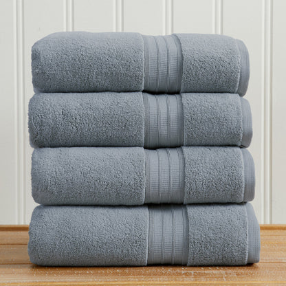 100% Cotton Premium Zero-Twist Bath Towel Set – Chiara Collection – view 64