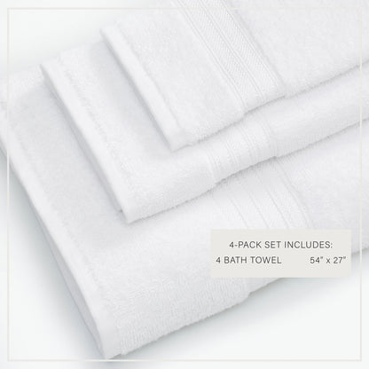 Cooper Collection Cotton Terry Bath Towel Set, Lightweight and Soft – view 11