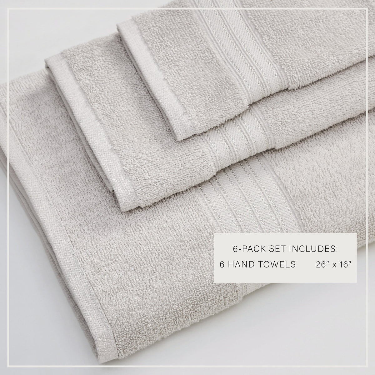 Cooper Collection Cotton Terry Bath Towel Set, Lightweight and Soft – view 142