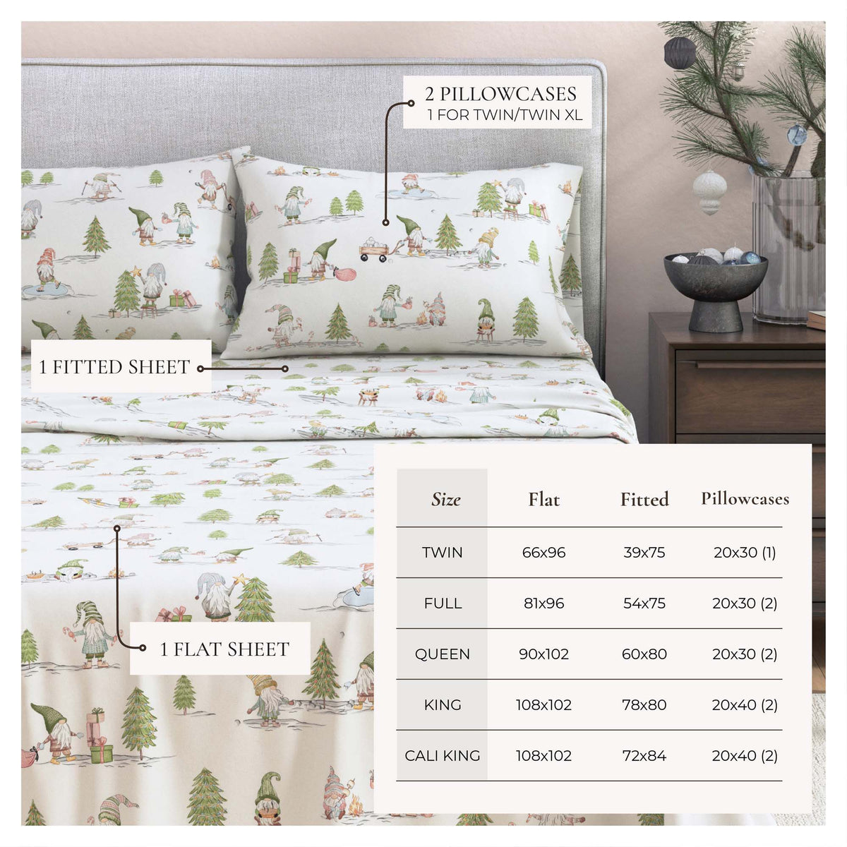 Holiday Print Sheet Set – Elevated Holiday Collection – view 3