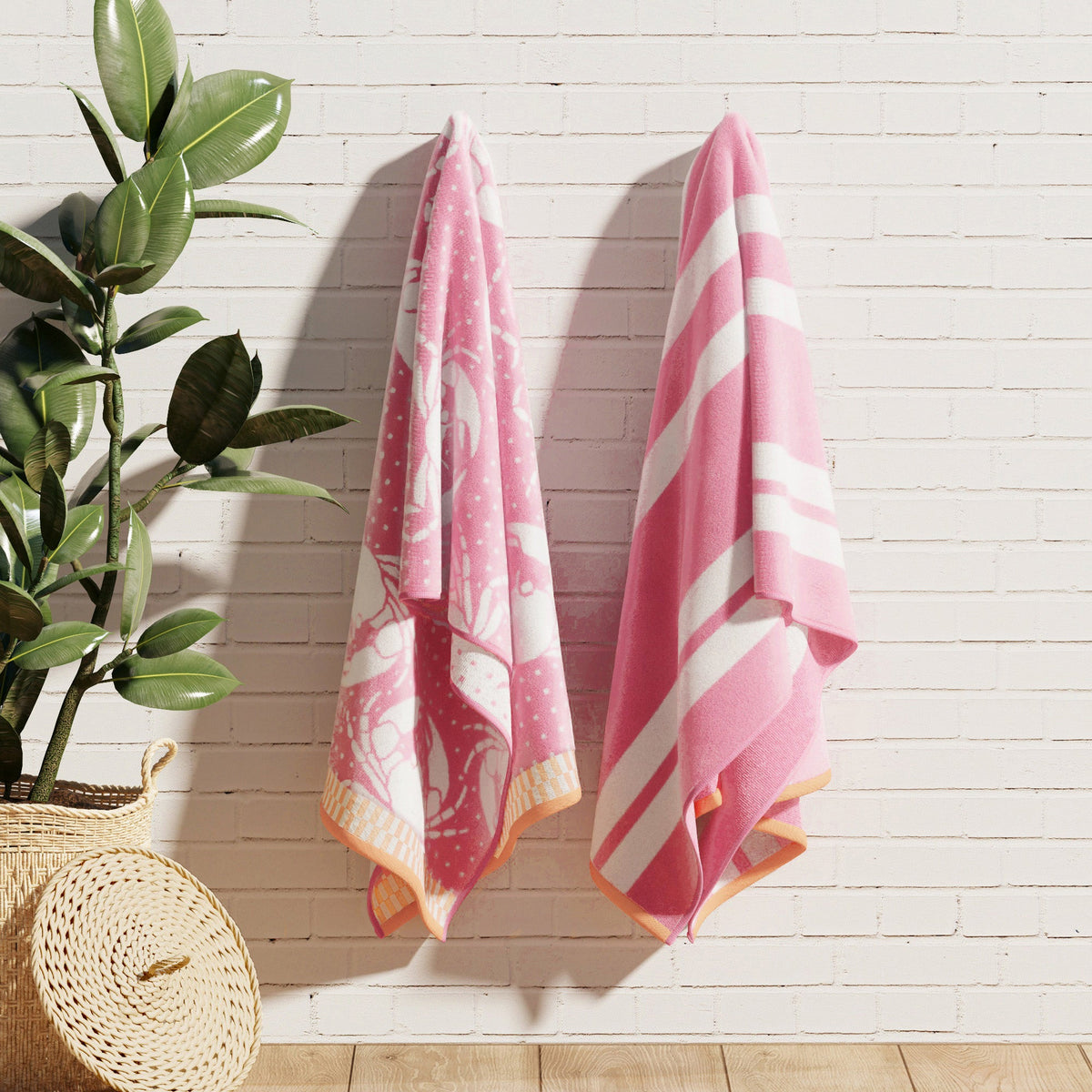 Maui Collection Cotton Velour Beach Towels, 30 x 60 Inch 2 or 4 Pack – view 12