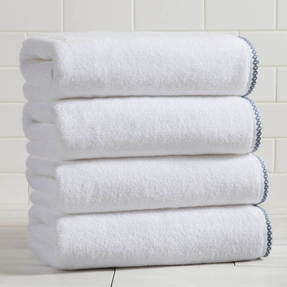 Valery Collection Border-Stitched Cotton 6-Piece Towel Set – view 79