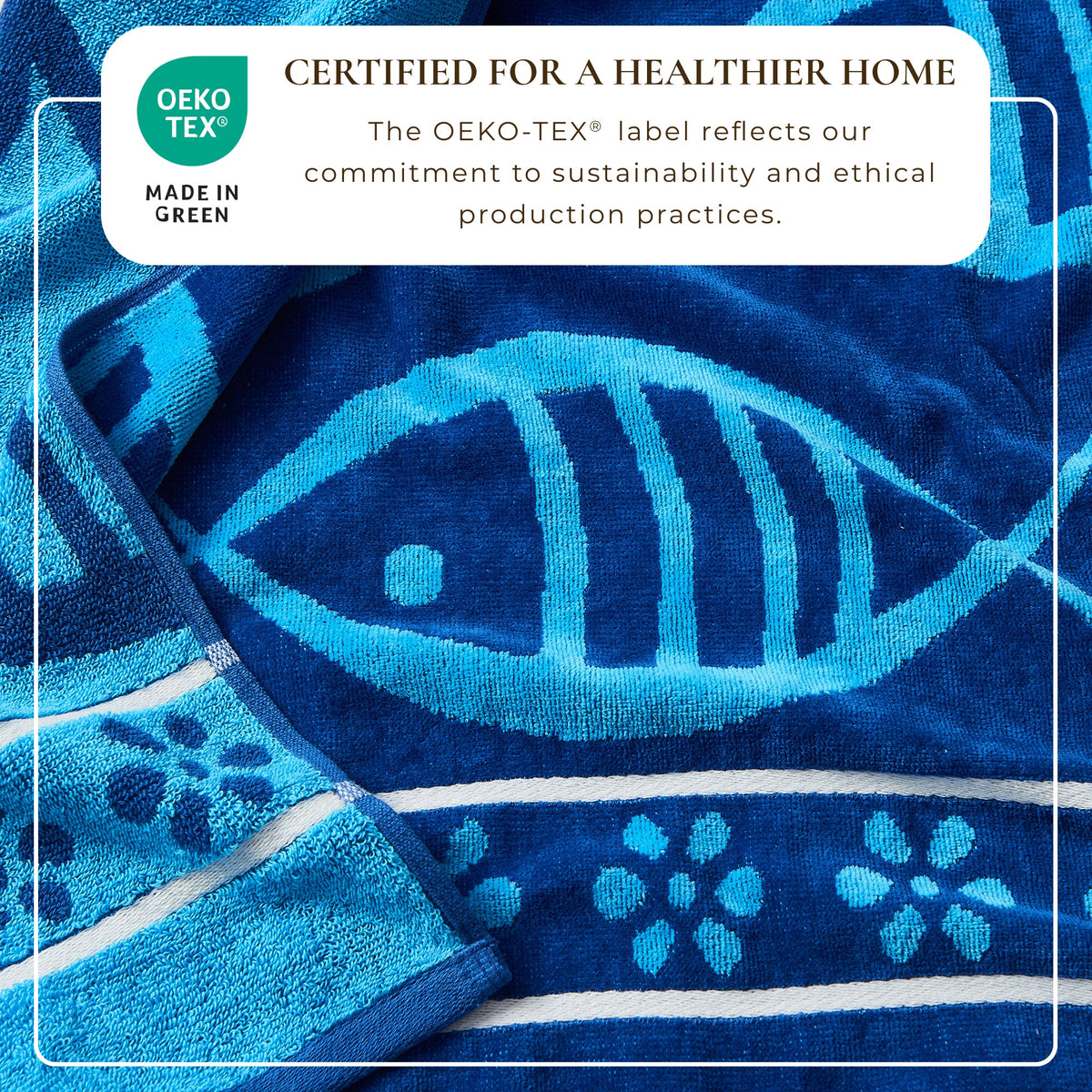 Maui Collection Cotton Velour Beach Towels, 30 x 60 Inch 2 or 4 Pack – view 74