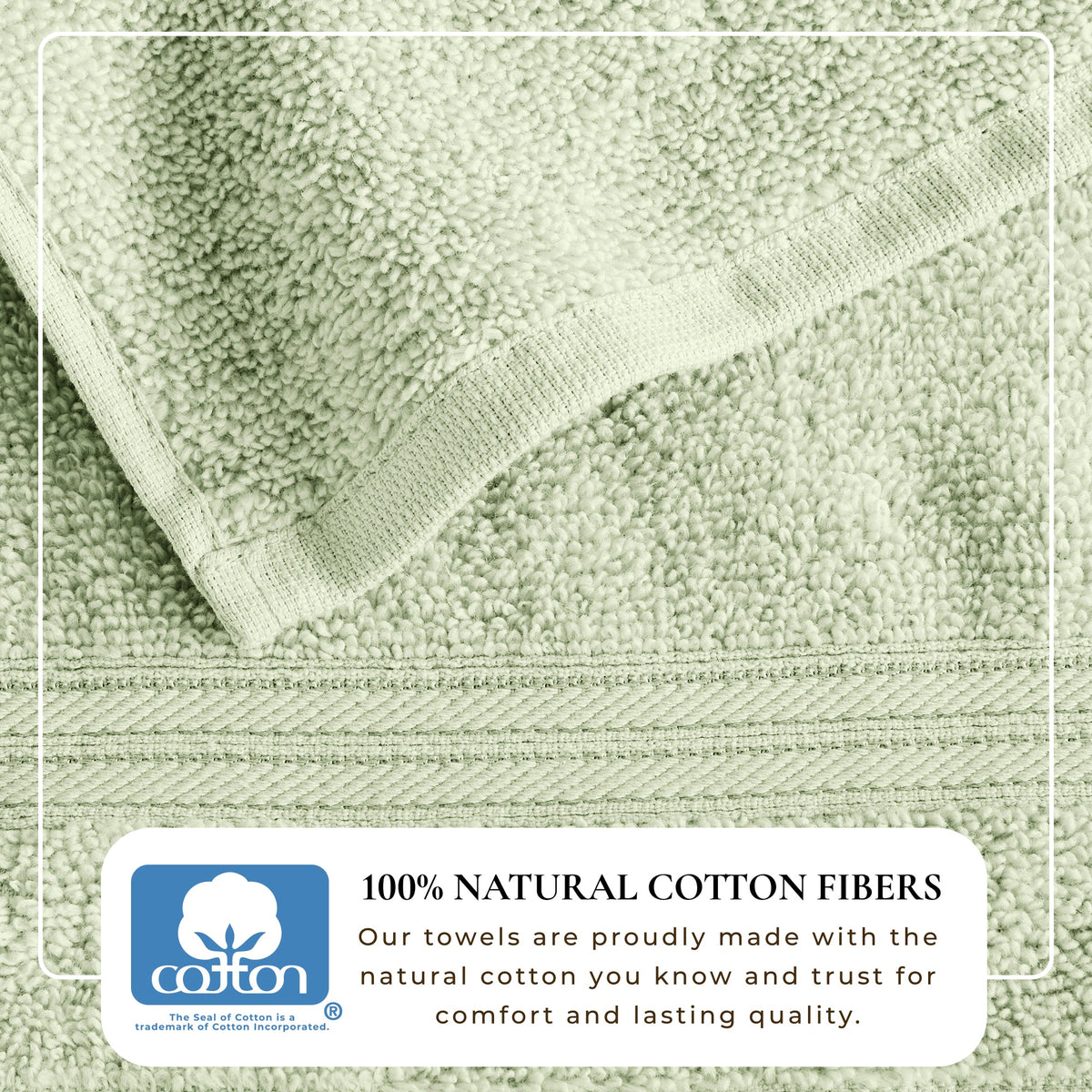 Cooper Collection Cotton Terry Bath Towel Set, Lightweight and Soft – view 59