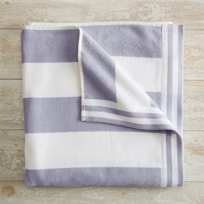 Pastel Striped Cabana Beach Towel – Edgartown Collection – view 67