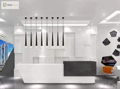 Kaia Modern Aluminum Cone Pendant Light, Single or 3-Light Cluster – view 5