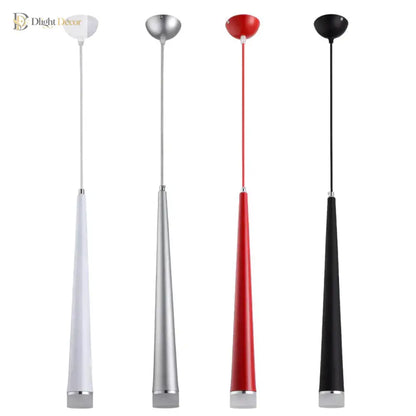 Kaia Modern Aluminum Cone Pendant Light, Single or 3-Light Cluster – view 14