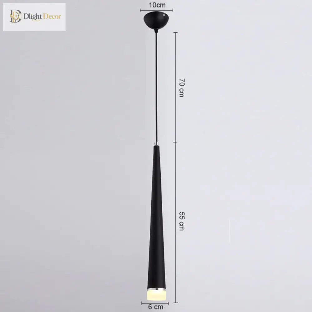 Kaia Modern Aluminum Cone Pendant Light, Single or 3-Light Cluster – view 12
