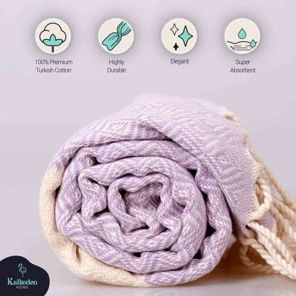 Diamond Turkish Cotton Beach Towel with Tassels, 36 x 70 Inch – view 38