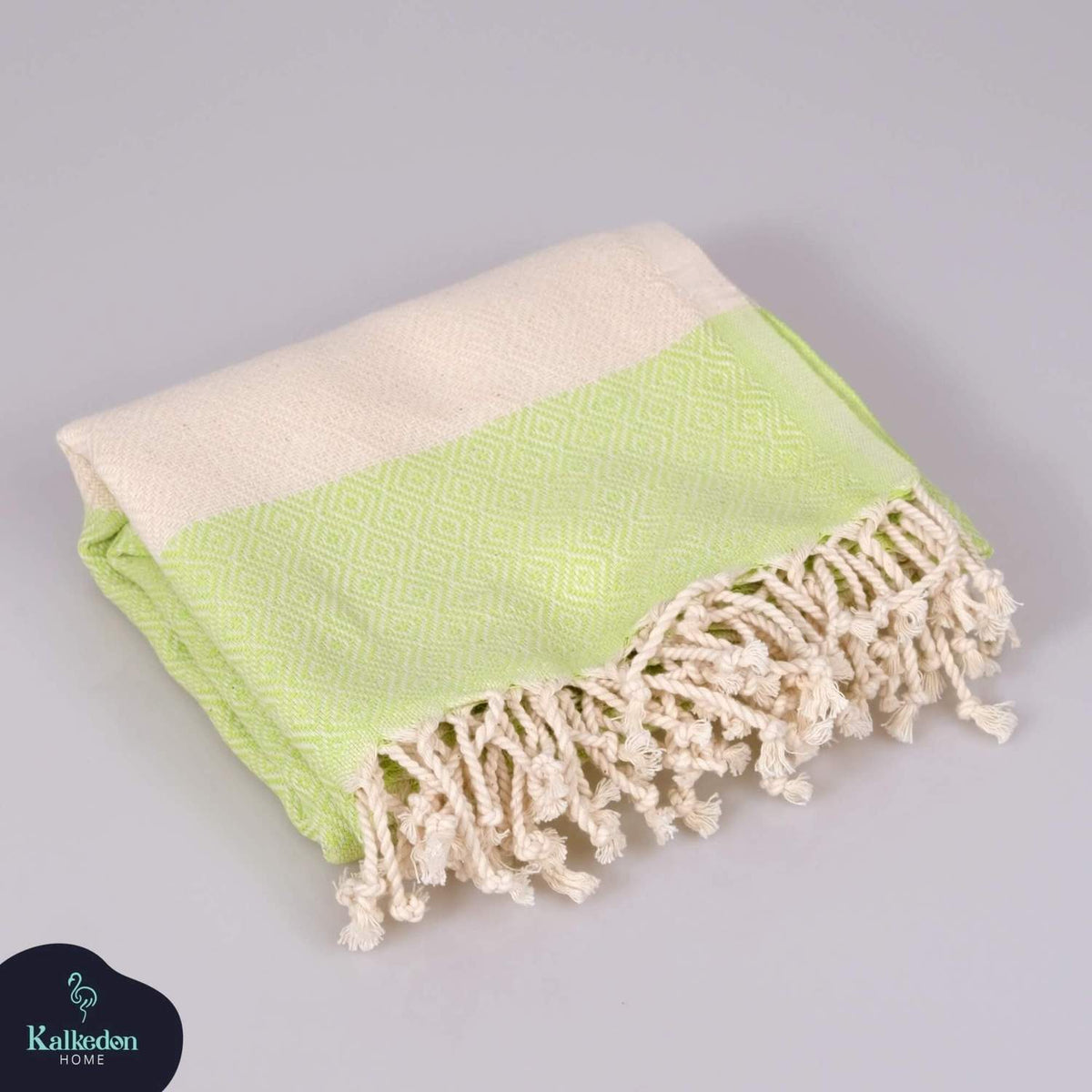 Diamond Turkish Cotton Beach Towel with Tassels, 36 x 70 Inch – view 45