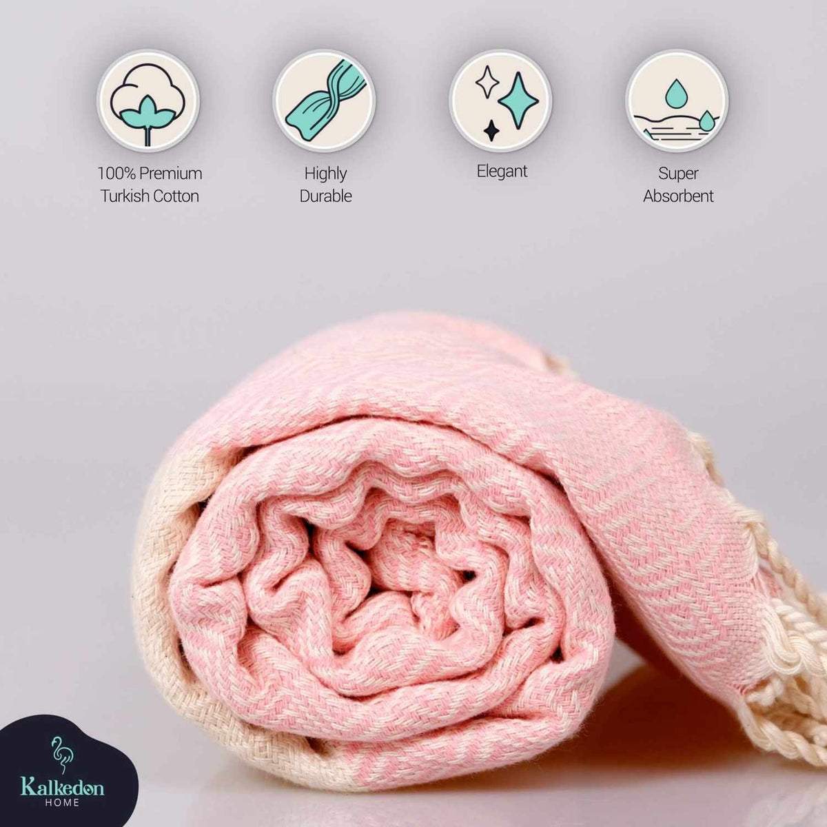 Diamond Turkish Cotton Beach Towel with Tassels, 36 x 70 Inch – view 39