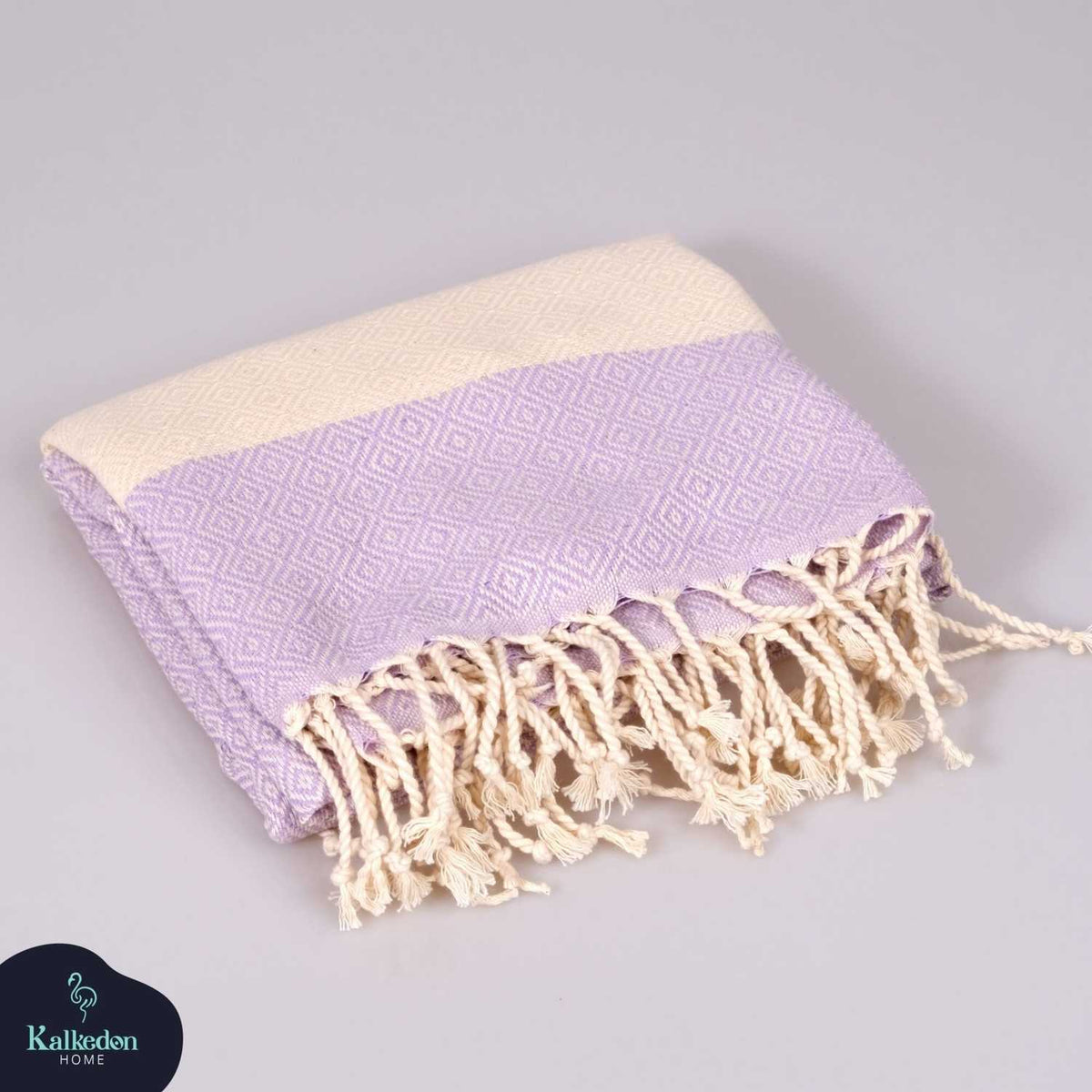 Diamond Turkish Cotton Beach Towel with Tassels, 36 x 70 Inch – view 27