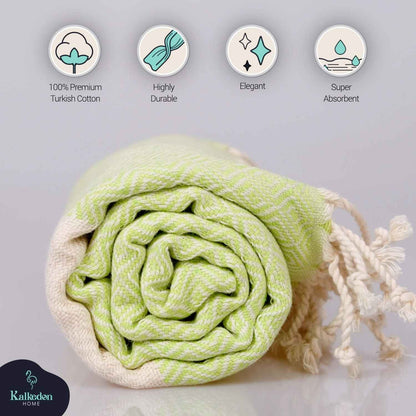Diamond Turkish Cotton Beach Towel with Tassels, 36 x 70 Inch – view 33