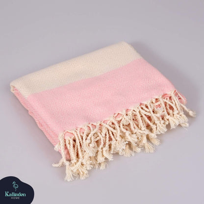 Diamond Turkish Cotton Beach Towel with Tassels, 36 x 70 Inch – view 21