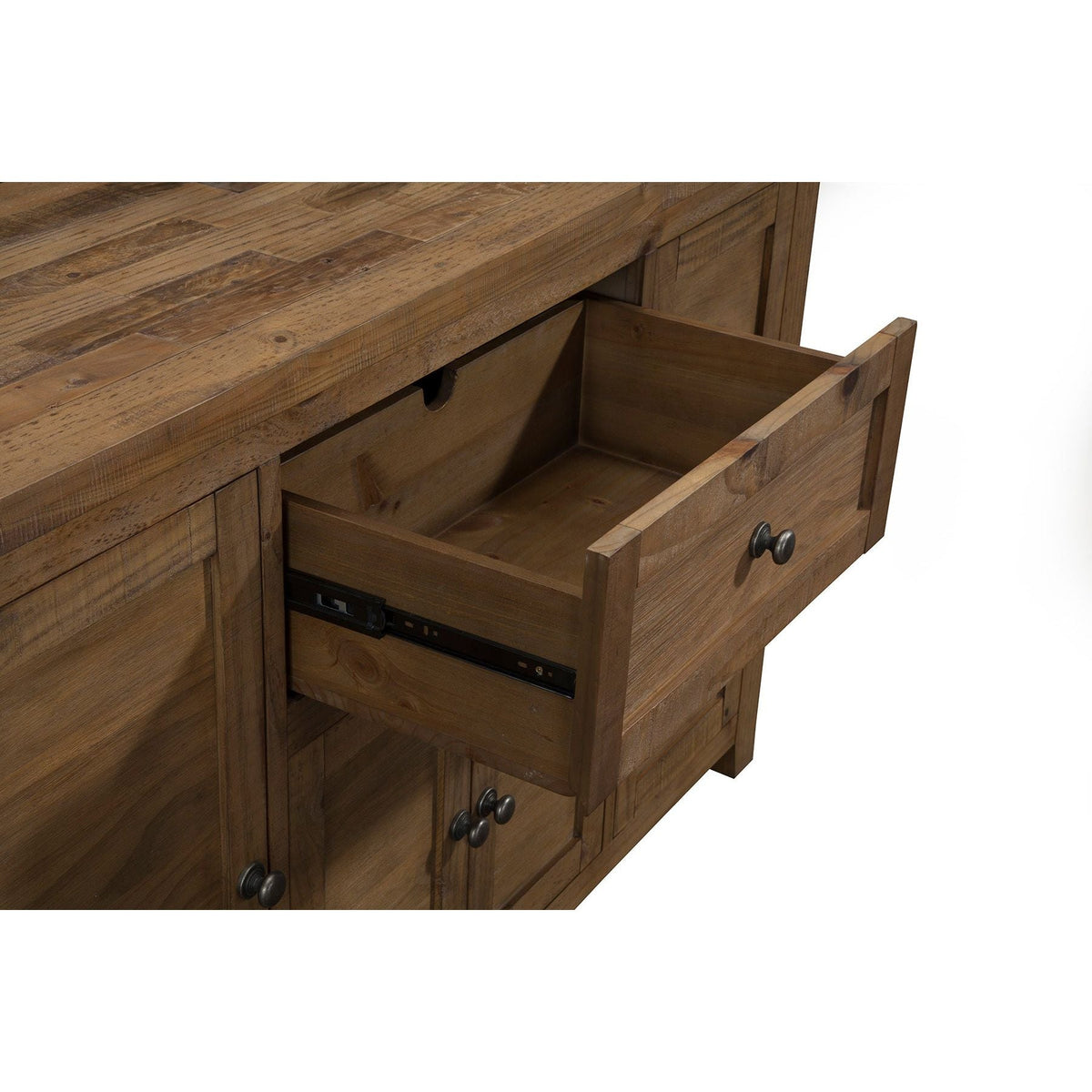 Kensington Solid Pine Dining Server, Reclaimed Natural – view 5